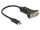 DeLOCK 63908 Serien-Kabel Schwarz 0,15 m DB-9