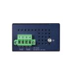 PLANET Industrial 2-Port GE 802.3bt PoE Injector Hub 12V