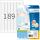 HERMA Etiketten Premium A4 25.4x10 mm weiß Papier matt 4725 St.