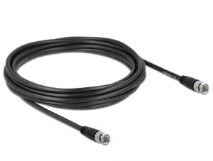 DeLOCK 80084 Koaxialkabel 5 m BNC Schwarz