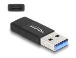 DeLOCK USB 3.2 Gen 2 Adapter USB Typ-A Stecker zu USB Type-C Buchse aktiv schwarz