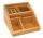 Wedo 61 507 Schubladenordnungssystem Bambus Holz
