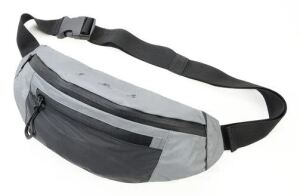 TROIKA REFLACTIVE BAG Hüfttasche Nylon, Polyester Grau