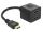 DeLOCK Adapter HDMI male to 2x HDMI female HDMI-Kabel 0,2 m HDMI Typ A (Standard) 2 x HDMI