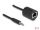 DeLOCK Stereo Audio Extender RJ45 Buchse zu 3,5 mm Klinkenstecker Cat.5 bis 50 m Set 2 Stück