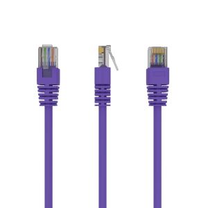 Gembird RJ45/RJ45 Cat5e 0.25m Netzwerkkabel Violett 0,25 m U/UTP (UTP)