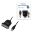 LogiLink AU0003C Paralleles Kabel Schwarz 1,5 m