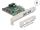 DeLOCK PCI Express x1 Karte zu 2 x extern USB 3.2 Gen 1 Typ-A + 1 x intern 19 Pin USB Pfostenstecker - Low Profile Formfaktor