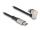 DeLOCK USB 2.0 Kabel USB Type-C Stecker zu Stecker 180° gewinkelt 2 m PD 60 W