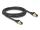 DeLOCK RJ45 Netzwerkkabel Cat.6A Stecker zu Stecker S/FTP schwarz 2 m mit Cat.7 Rohkabel Industrie und Outdoor tauglich