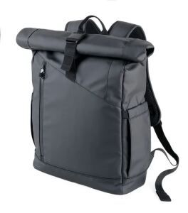 TROIKA BBL51/BK Rucksack City backpack Schwarz Polyester, Polyurethan (PU), Plane