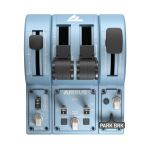 Thrustmaster TCA Quadrant Add-On Airbus Edition Blau Flugsimulation Analog / Digital PC