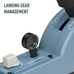 Thrustmaster TCA Quadrant Add-On Airbus Edition Blau Flugsimulation Analog / Digital PC