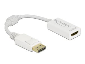 DELOCK Adapter DisplayPort 1.1 Stecker zu HDMI Buchse Passiv Blister