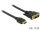 DeLOCK 85655 Videokabel-Adapter 3 m HDMI Typ A (Standard) DVI Schwarz