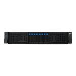 ASUS RS720A-E13-RS8G Socket SP5 Rack (2U) Schwarz, Silber