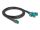 DELOCK Kabel Mini FAKRA Z Buchse quad zu 4 x FAKRA Z BU Atyp