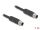 DELOCK M12 Kabel L-kodiert 4 Pin St zu St PUR 1m schwarz
