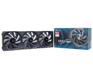 Seasonic MagFlow 3-Fan Kit Computergehäuse Ventilator 12 cm Schwarz 3 Stück(e)