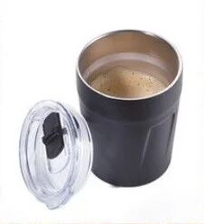 TROIKA ESPRESSO DOPPIO 160 ml Schwarz Edelstahl