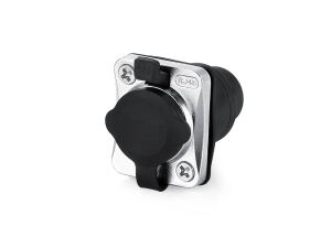 Alcasa S6 IC06-R002 RJ45 Schwarz, Metallisch