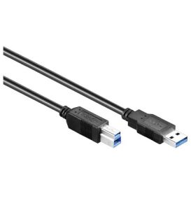 Alcasa 3m USB 3.0 USB Kabel USB 3.2 Gen 1 (3.1 Gen 1) USB A USB B 5 Gbit/s