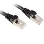 Sharkoon Kabel RJ45 CAT.6 SFTP 0,5m schwarz