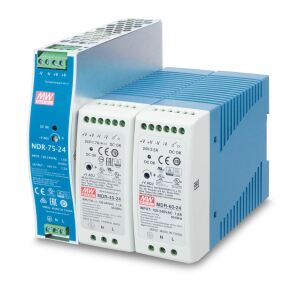 PLANET PWR-60-24 Netzteil 60 W Blau, Weiß