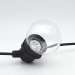 RealPower 463627 Lichterkette 10 m 24 Lampen LED