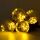 RealPower 463627 Lichterkette 10 m 24 Lampen LED