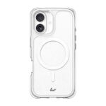 LAUT AERO SPARKLE Handy-Schutzhülle 16 cm (6.3") Cover Silber, Transparent