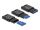 DELOCK USB 2.0 Card Reader für Micro SD Speicherkarten