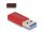 DeLOCK USB 10 Gbps Adapter USB Typ-A Stecker zu USB Type-C Buchse aktiv rot