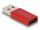 DeLOCK USB 10 Gbps Adapter USB Typ-A Stecker zu USB Type-C Buchse aktiv rot