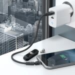 RealPower MagneticCharge3 USB Kabel 0,2 m USB A Schwarz