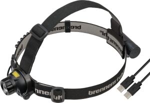 Brennenstuhl 1177310010 Taschenlampe Schwarz Stirnband-Taschenlampe LED