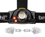 Brennenstuhl 1177310010 Taschenlampe Schwarz Stirnband-Taschenlampe LED