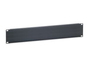 Equip 19" Blank Panel, 2HE, Schwarz