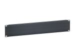 Equip 19" Blank Panel, 2HE, Schwarz