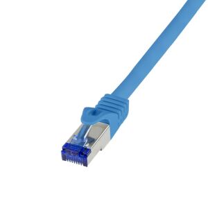 LogiLink C6A056S Netzwerkkabel Blau 2 m Cat6a S/FTP (S-STP)