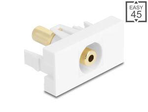 DELOCK Easy 45 Modul Klinkenbu 3,5mm 3 Pin > Klinkenbu 3,5mm