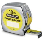 Stanley Bandmaß Powerlock Kunststoff 10m/25mm