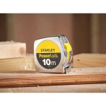 Stanley Bandmaß Powerlock Kunststoff 10m/25mm