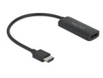 DeLOCK Adapter HDMI-A Stecker zu DisplayPort Buchse 4K 60 Hz