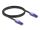 DELOCK Netzwerkkabel Cat.6 UTP 180 Winkelbar Steckern 1M