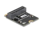 DELOCK Adapter M.2 Key E St > M.2 Key E Slot 90°...