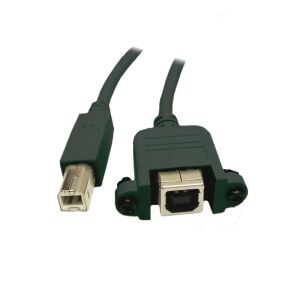 Alcasa USB 2.0 B/B 1.8m USB Kabel 1,8 m USB B Schwarz