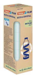 TESA Eco & Crystal Dekorative Bänder 10 m Transparent