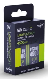 Verico 1UDBT-A3WEB2-NN Industrieakku Lithium-Ion (Li-Ion) 500 mAh 9 V