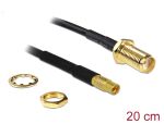 DELOCK HF Kabel SMA Buchse zum Einbau > MMCX Buchse...